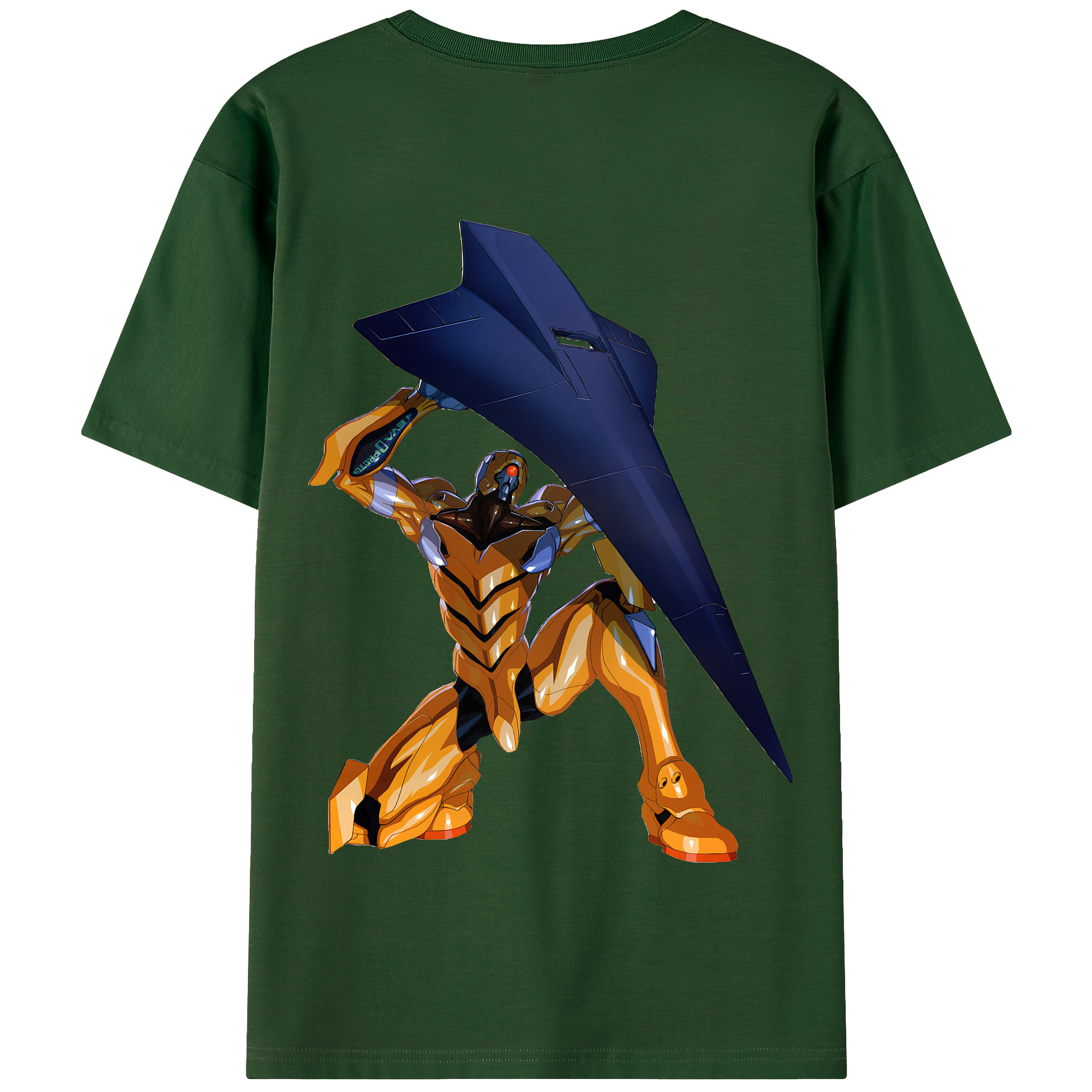 （画像用） EVA 新世紀エヴァンゲリオン 綿100％半袖Tシャツ（背面プリント）